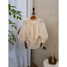 [여름신상 무배] 톡소다 태슬 루즈핏 반팔 블라우스
