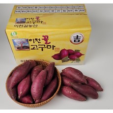 산지직송 이천길농산 이천고구마 여주고구마 세척 꿀고구마 밤고구마 베니하루카 3kg 5kg 10kg, 하(한입), 밤고구마 10kg, 1개