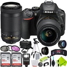 해외1464476 Nikon 니콘 D5600 DSLR 카메라 with Nikon 니콘 18-55mm f3.5-5.6g Lens and Nikon 니콘 70-3, One Color_One Size, 상세 설명 참조0, 상세 설명 참조0