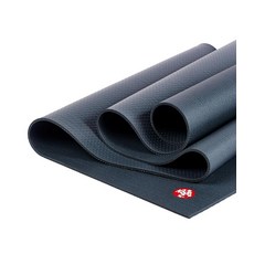  Manduka PRO Lite 요가 매트 여성 남성용 경량 미끄럼 방지 관절 지지 안정성을 위한 쿠션 두께 4.7mm 180cm(71인치) 페이즐리 퍼플, Thunder, 1개 
