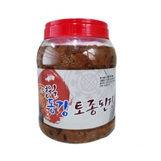 영월동강 전통 재래식 무방부제 무조미료 토종 한식 수입콩 된장 3kg, 1개