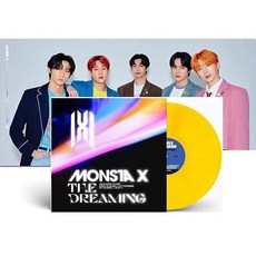 몬스타엑스 옐로우 컬러 LP - THE DREAMING 더 드리밍 LP판 바이닐 레코드판 (with 포스터) - 몬스타엑스lp