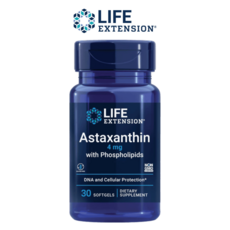 라이프익스텐션 아스타잔틴 Astaxanthin 4mg 30정, 1개