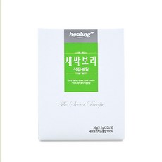 힐링 새싹보리 착즙 분말 보리순 보리새싹 가루 차 주스 즙 폴리코사놀 효능 먹는법, 30포, 1box