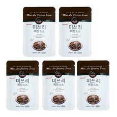 미쓰리 떡볶이 소스(5개), 07.짜장소스(50g)X5개