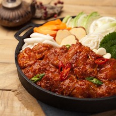 배송비 강명희 냉장 춘천 닭갈비 택배 웰빙 양념닭갈비 2kg, 매운맛+매운맛, 1개