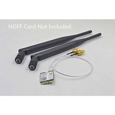 Antenna for Intel NGFF M.2 WiFi Card Antenna kit 2 x 6dBi RP-S/214829, 상세내용참조