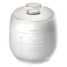 [10% 환급가전] 쿠첸 그레인 풀스테인리스 전기압력밥솥 6인용, CRT-UPDS0670W, 화이트