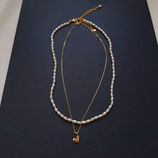 스와로브스키진주목걸이세트