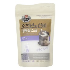 백설 오천년의 신비 명품 꽃소금, 200g, 5개