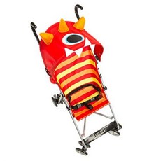 Visit the Cosco Store Cosco Umbrella Stroller (Monster Elliot), Red Multi_One Size, Red Multi, 상세 설명 참조0