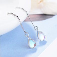 물방울문스톤귀걸이