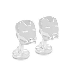 CUFFLINKS INC 커프스링크 실버 3D 마블 아이언맨