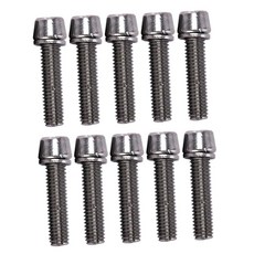 JC 10pcs 자전거 줄기 나사 자전거 볼트 볼트 M5