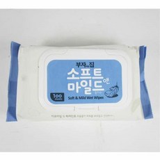 부자되는집 소프트마일드 물티슈 100매 X 24 대용량물티슈/물티슈100매/아기물티슈/청소용물티슈/도톰한물티슈/각티슈/베베숲물티슈/휴지/물티슈10팩/롤화장지, 단일 개당 수량