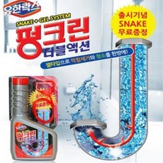FGB670902추천 펑크린 젤타입 더블액션 500ml 배수구막힘제거 청소파는곳, 1