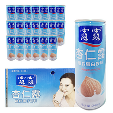 홍홍 중국식품 루루 아몬드음료 1박스 (20개입) 아몬드드링크 중국음료, 240ml