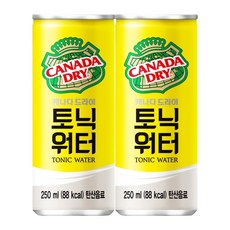 콜라 카나다드라이 토닉워터, 250ml, 15개