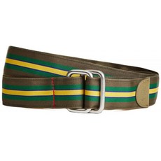 Brooks Brothers (브룩스 브라더스) Red Fleece 폴리 에스터 스트라이프 D 링 리본 벨트 100151367 올리