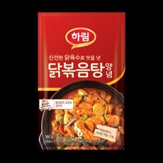 하림 하림닭볶음탕양념 매콤닭볶음탕양념 180g, 1개