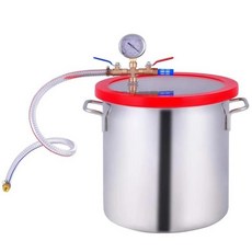 진공 탈포기 배합3-Gal 스테인레스 스틸 진공 챔버 12l 제거 실리콘 AB 배럴, 1개