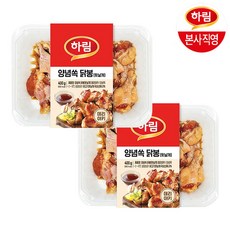하림 냉장 양념쏙 닭날개 봉 데리야키, 2개, 400g