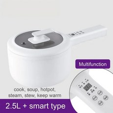 인스턴트팟 쿠커 1.6L 2.5L 가정용 전기 냄비 인스턴트 국수 소형 밥솥 다기능 미니 기숙사 저전력 주방 도구, 2.5L smart, 220 voltage, UK, 33.2.5L smart - UK