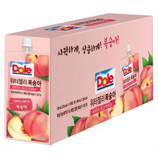 DOLE 워터젤리 복숭아맛 130ml x 20개