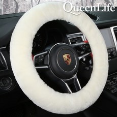 퀸라이프 KC받은 호주 천연양모 양돌이핸들커버 BMW 벤츠 셀토스 스포티지 카니발 쏘나타 아반떼 K5 펠리세이드 쏘렌토 투싼 G80 그랜저 IG 싼타페 TM K8 QM6