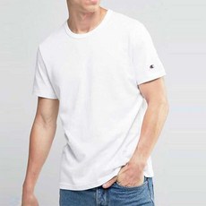 챔피온 T425 기본 면티 흰티 무지 반팔 티셔츠
