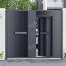 주택대문 철문 단독 슬라이딩 보안 별장, 평당 12, 1개
