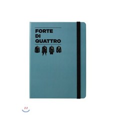 포르테 디 콰트로 머천다이즈 - 노트 (Forte Di Quattro - FDQ Tuxedo Notebook), Universal, 음반/DVD