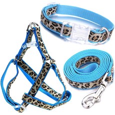 [수입] Mile High Life Dog Collar Hears and Help Leopard Design 개를 산책시키기 완벽한 액세서리, 상세참조, 상세참조