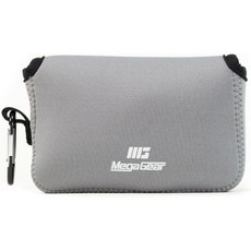 메가기어 후지필름 X100F X100T X100S 초경량 네오프렌 카메라 케이스 카라비너, Neoprene, Gray