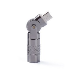헤드폰 게임 콘솔용 회전 USB 충전 어댑터 90°회전