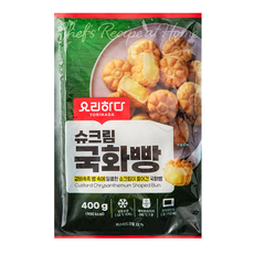 요리하다 슈크림 국화빵 (400G), 4개, 400g