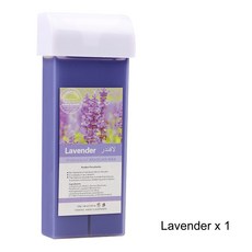 꿀 제모 롤러 리필 키트 롤온 카트리지 워머 히터 왁싱, 1개, 1) 072-Lavender