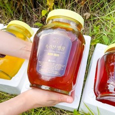 건강한 2023년 아카시아 속리산 햇 벌꿀(사양), 2.4kg, 1병, 아카시아향 꿀
