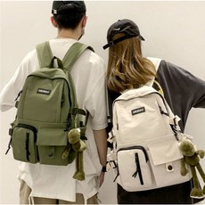 MFK 남자 여성 백팩 노트북 여행용 학생 백팩 책 가방