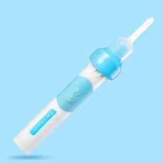 어린이 안전한 귀청소용 LED흡입귀이개 귀이개면봉, 1개, 1개입