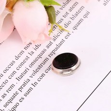 단추 버클 피스톤 단추 스냅 프레스 커버 악기 블루 샌드 스톤, 01 Dark Blue, 1개
