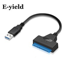 공장 직접 판매 USB 3.0 SATA 7 + 15 핀 어댑터 케이블 2.5 인치 HDD SSD 저렴한 가격|usb 3.0 to sata|adapter cableusb 3, USB2.0 20CM, CHINA, 1개