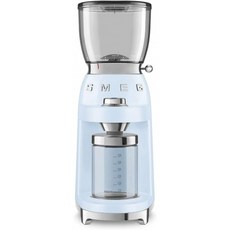 Smeg 50의 레트로 스타일 미적 커피 그라인더 CGF01 (파스텔 블루), 단일옵션