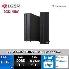 LG전자 데스크탑 12세대 I9 컴퓨터 Z80KV-AR29SV+WIN11 (I9-12900/8GB/SSD2TB/UHD770/WIN11)