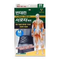 반테린코와서포터 허리보호대 허리보조, 1개