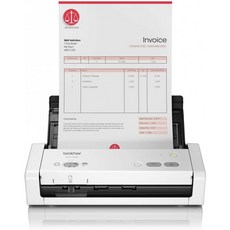 형제 ADS-1200 모바일 컬러 스캐너 ADS1200 A4/듀플렉스/USB 3.0, 단일옵션