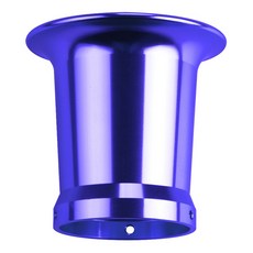 자동차 기화기 부품 속도 50mm 수화물 필터 CNC 용 깔때기 트럼펫 PWK 스택 21/24/26/28/30mm 흡입 에어, 파란, 1개