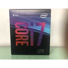 인텔 코어 i7-9700KF 데스크탑 i7-9700F i7 8086K, i7 9700K 박스형 - 9700k