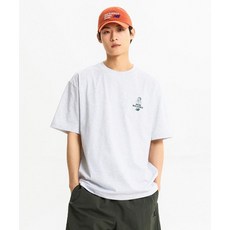 뉴발란스 NEW BALANCE NBNEE21523 / UNI NB Boy 보스턴 반팔티 L/GRAY