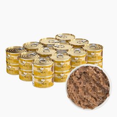 웨루바 고양이 캣츠인더키친 캔 골디락스 24P 주식 습식사료, 닭+참치, 90g, 24개